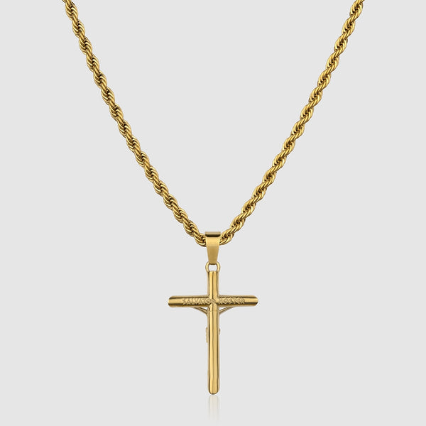 Crucifix 'Our Savior' (GOLD)