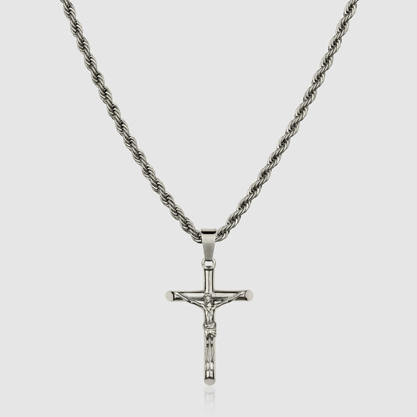 Crucifix 'Our Savior' (SILVER)
